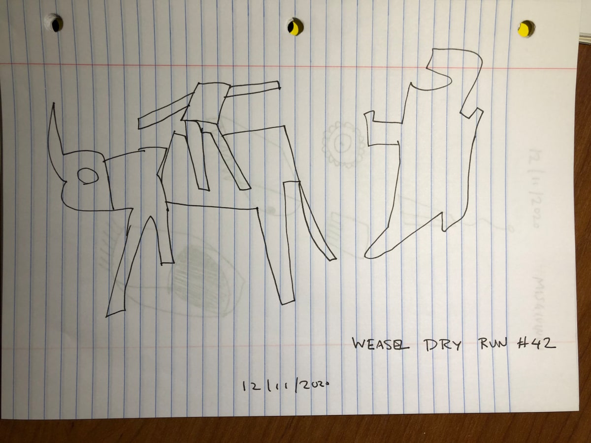 Weasel Dry Run #42 by Craig Moran 