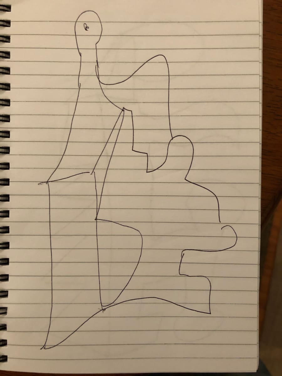 Untitled Pen Sketch by Craig Moran 