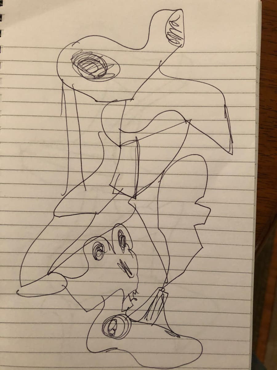 Untitled Pen Sketch by Craig Moran 