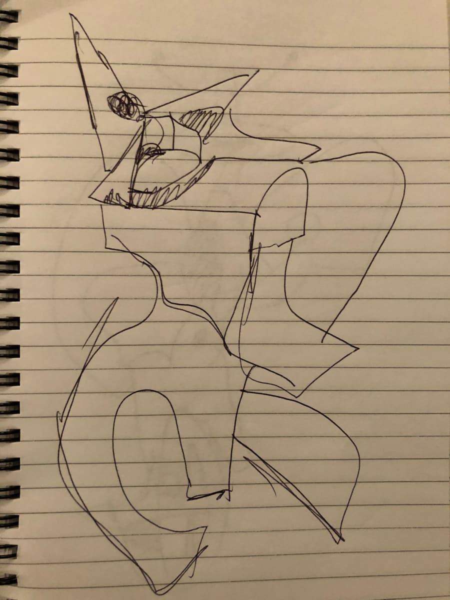 Untitled Pen Sketch by Craig Moran 