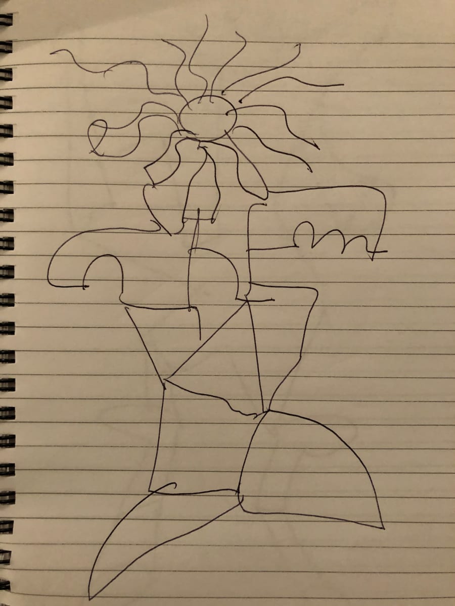 Untitled Pen Sketch by Craig Moran 
