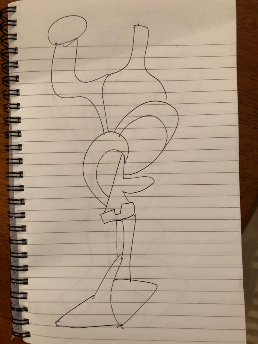 Untitled Pen Sketch by Craig Moran 