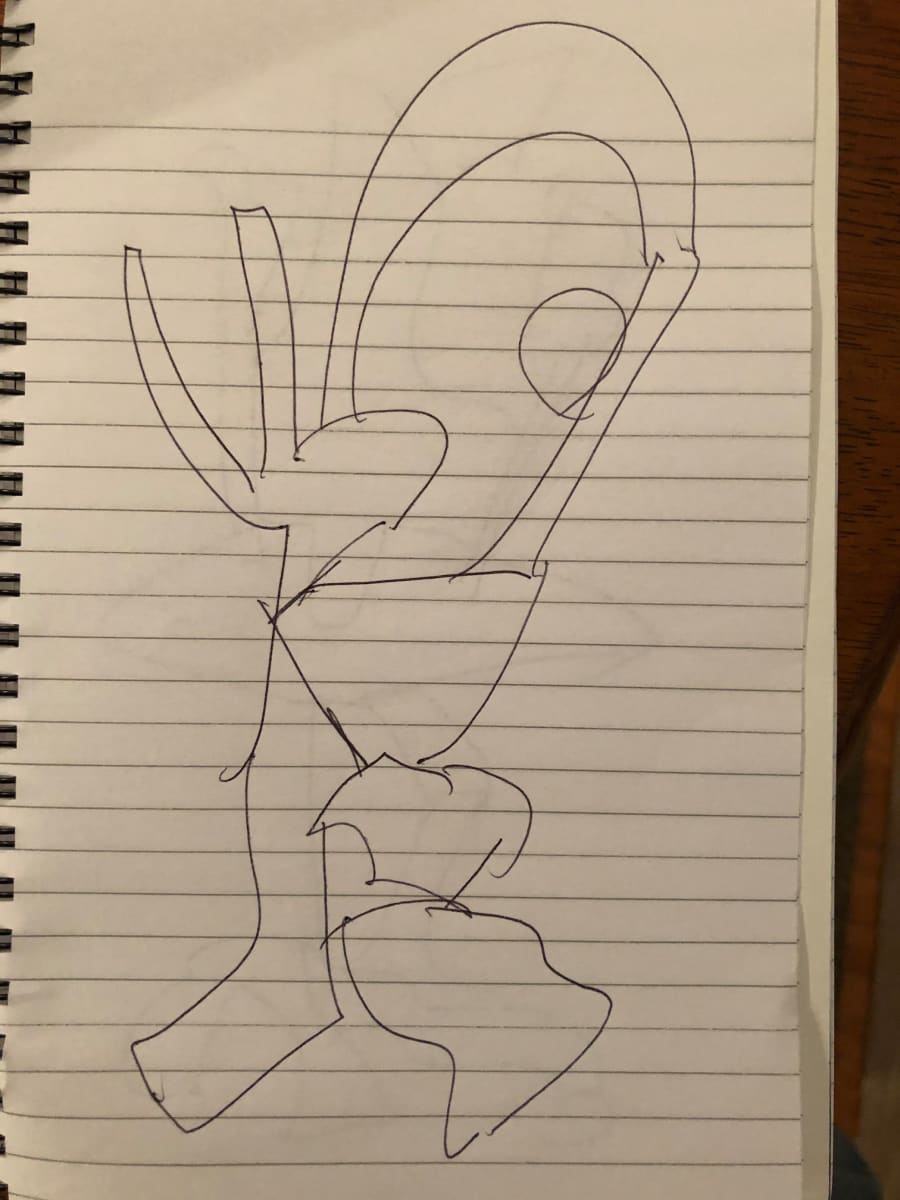 Untitled Pen Sketch by Craig Moran 