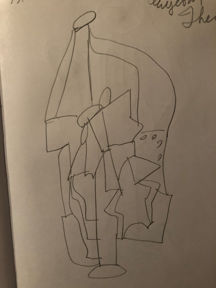 Untitled Pencil Sketch by Craig Moran 
