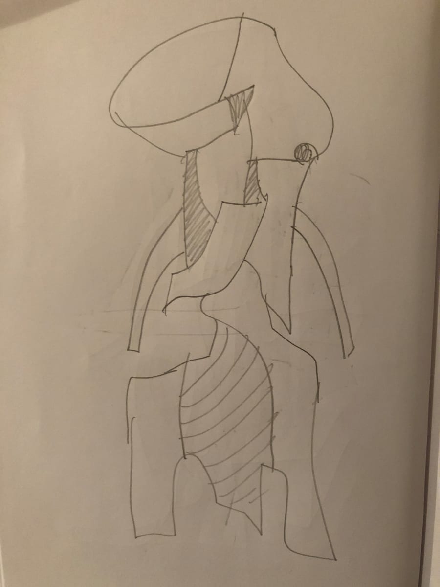 Untitled Pencil Sketch by Craig Moran 