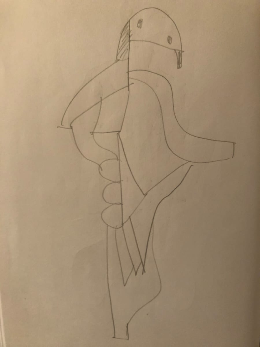 Untitled Pencil Sketch by Craig Moran 