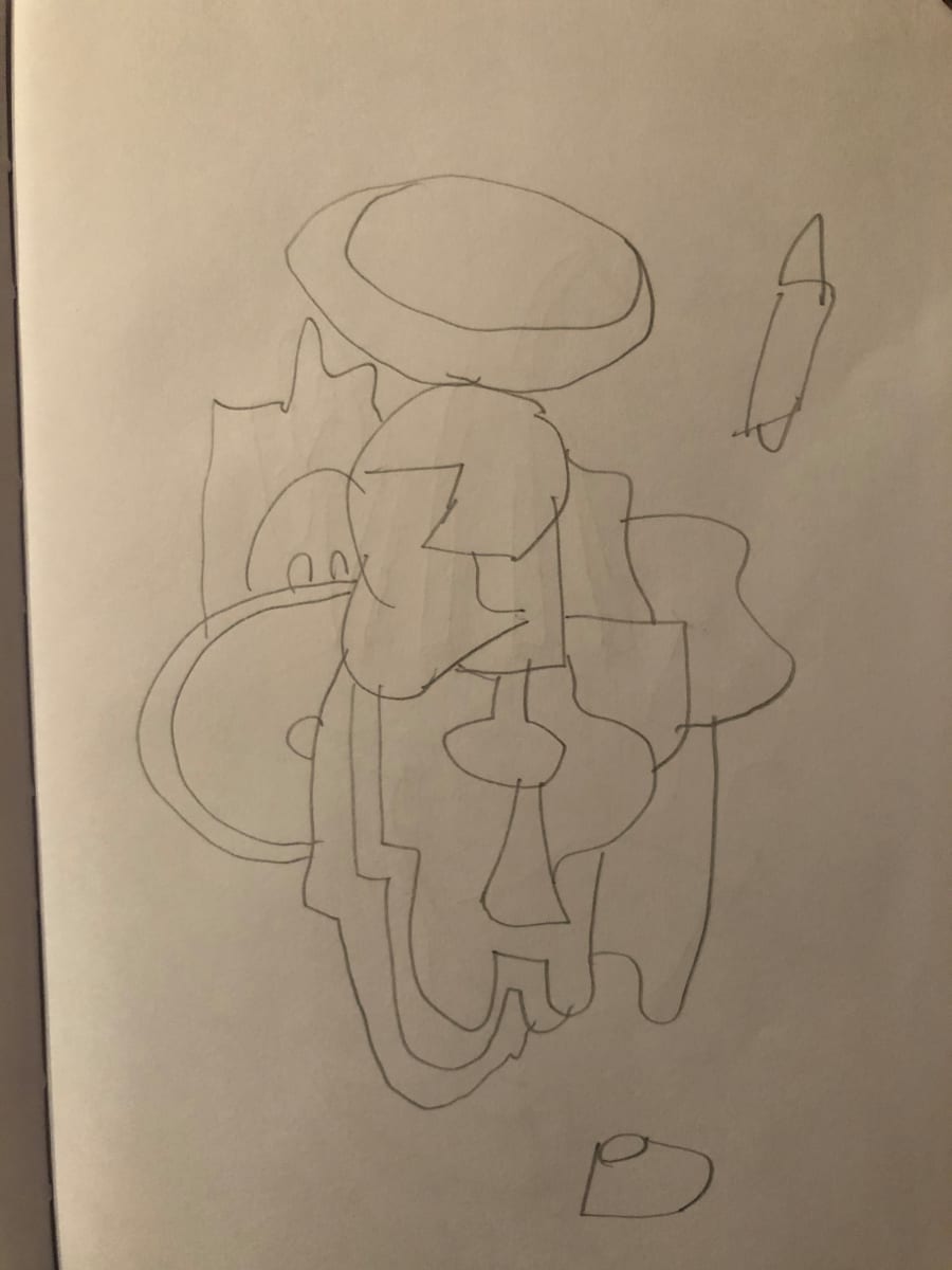 Untitled Pencil Sketch by Craig Moran 