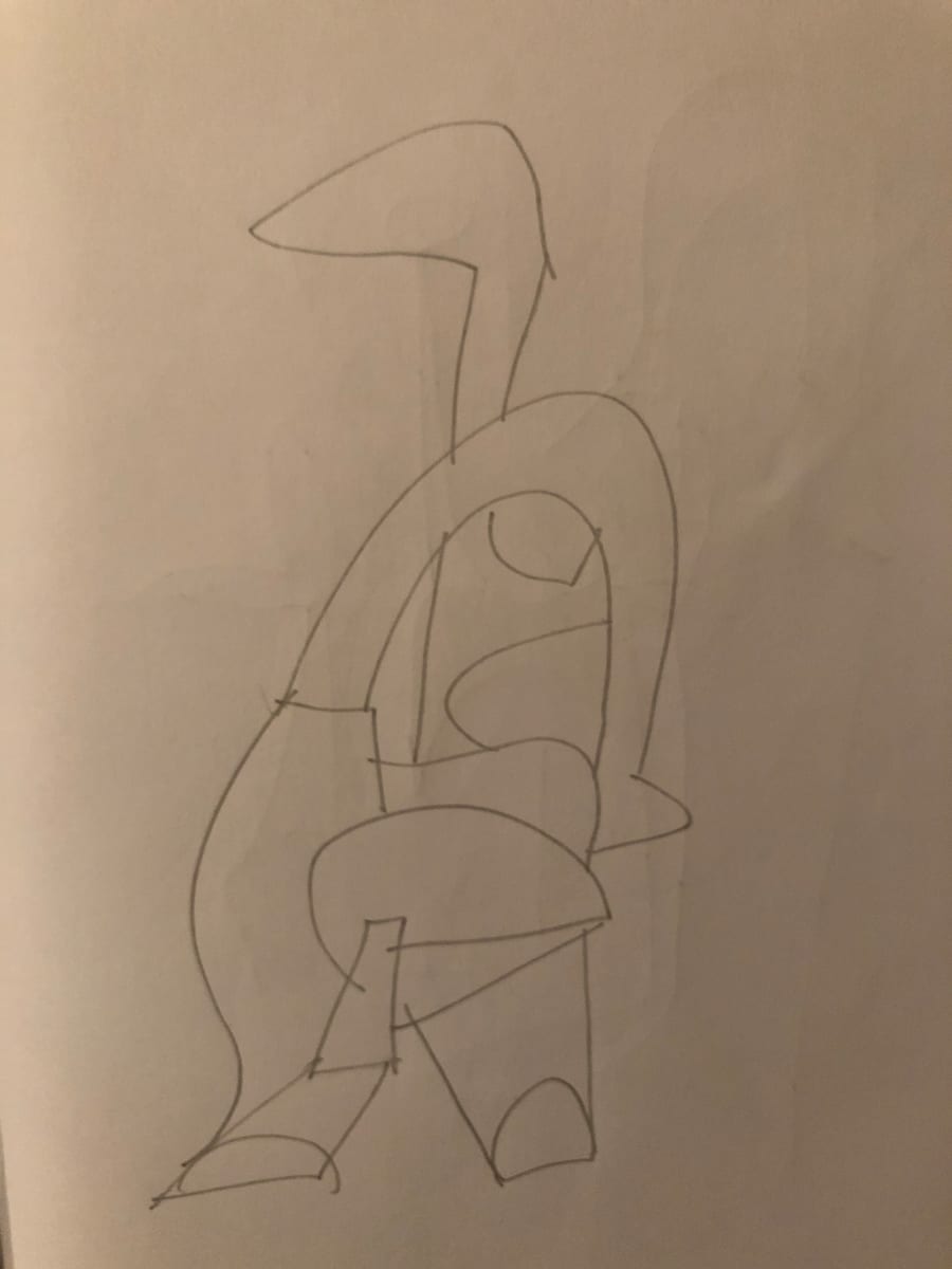 Untitled Pencil Sketch by Craig Moran 