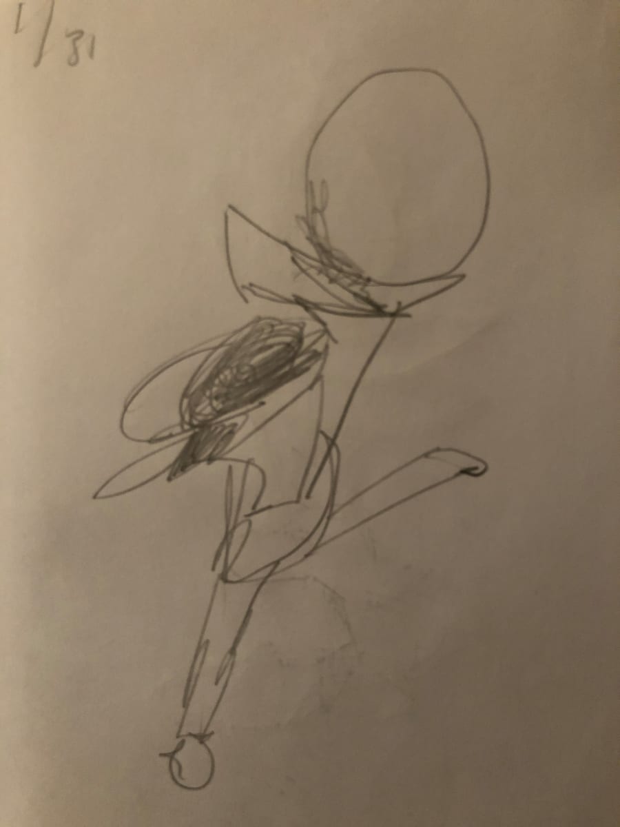Untitled Pencil Sketch by Craig Moran 