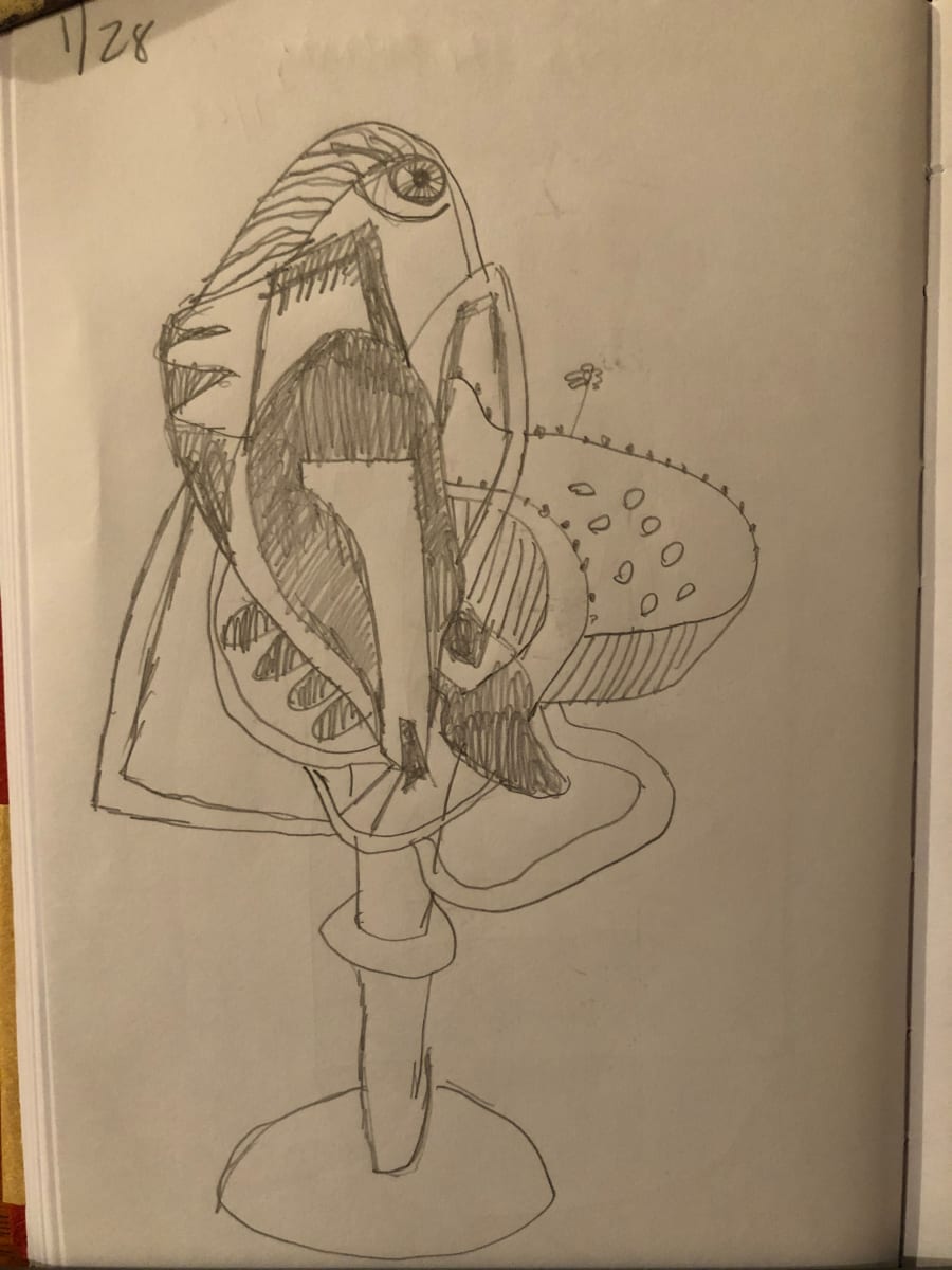 Untitled Pencil Sketch by Craig Moran 