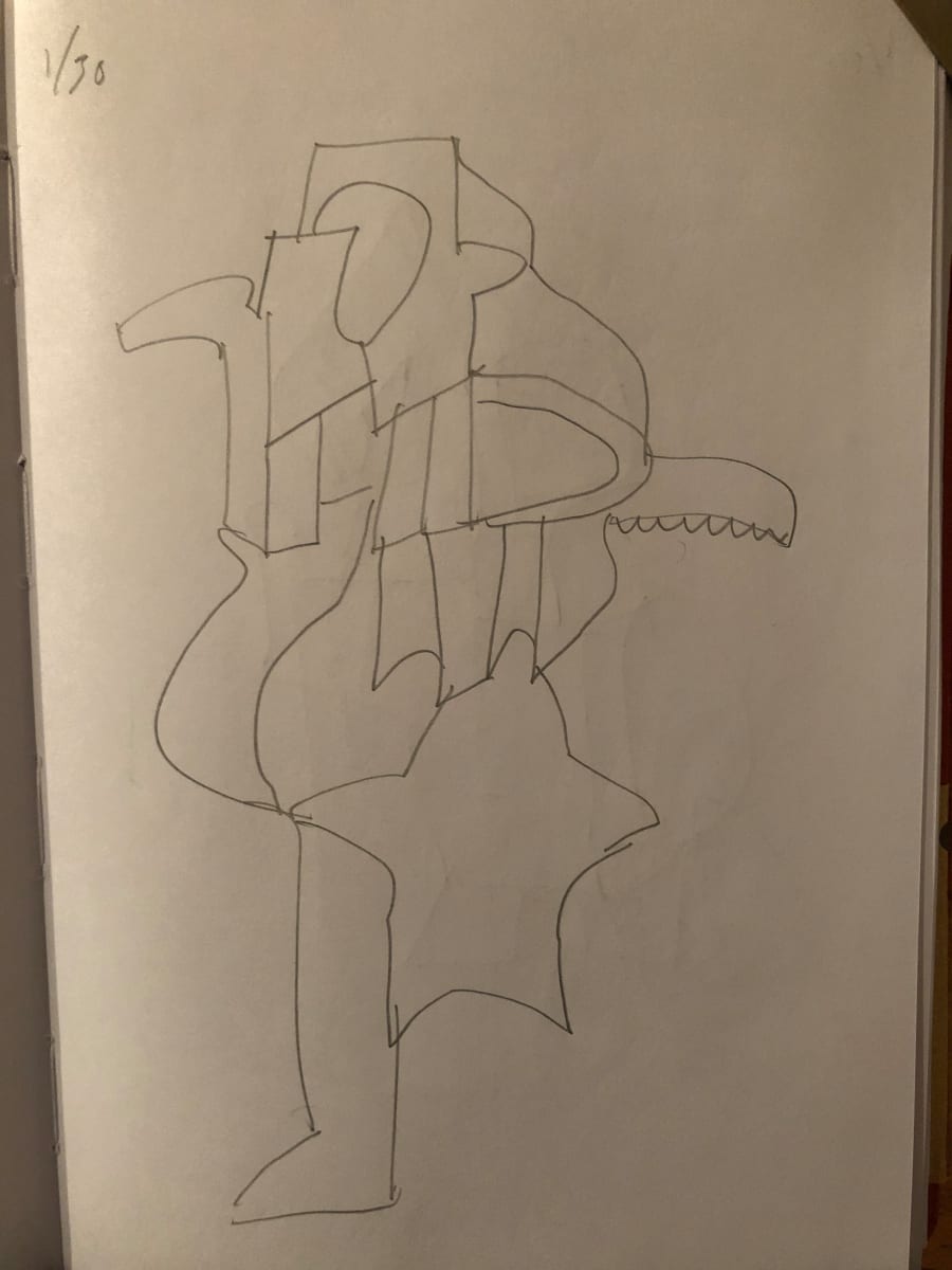 Untitled Pencil Sketch by Craig Moran 