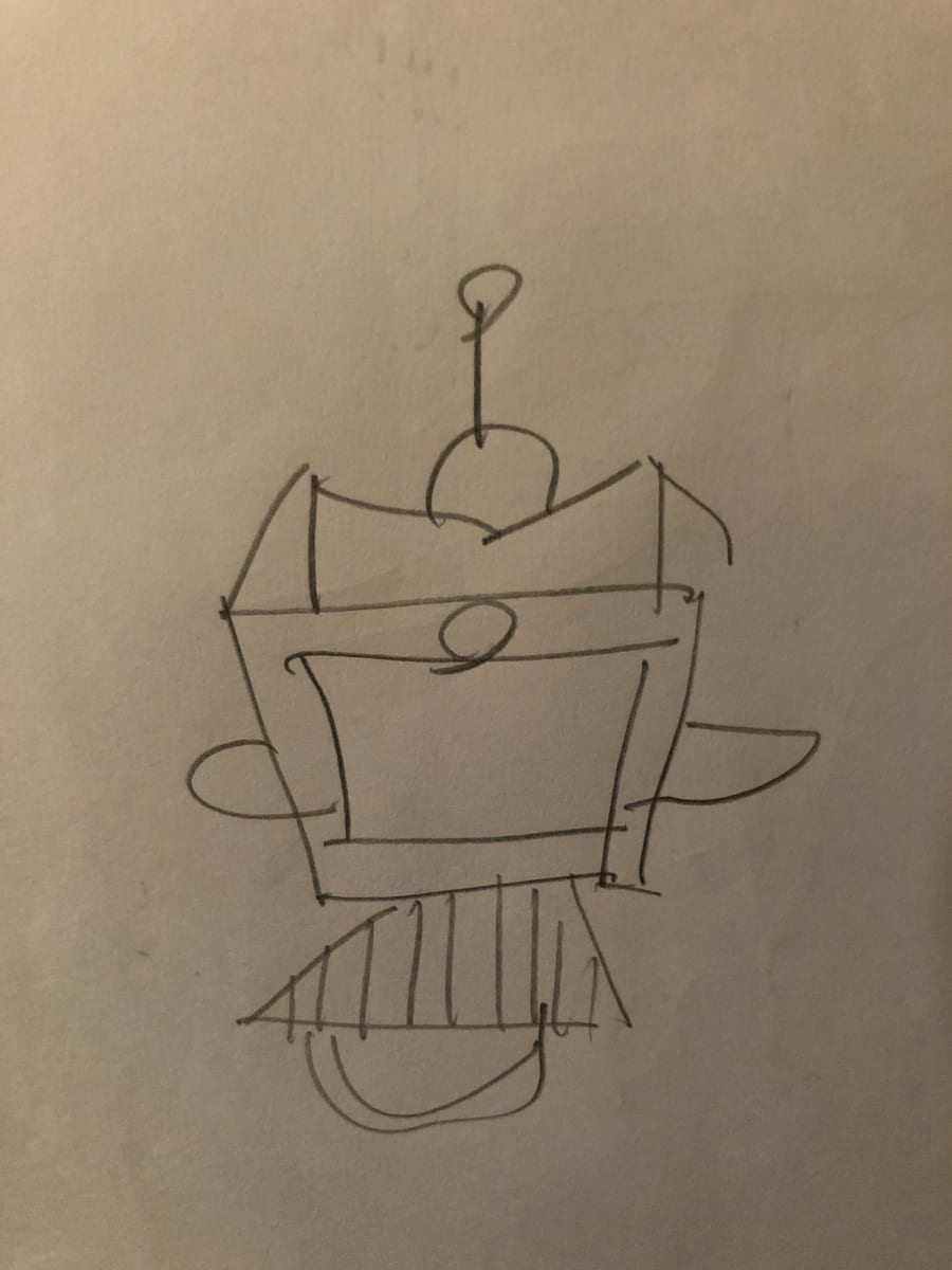 Untitled Pencil Sketch by Craig Moran 
