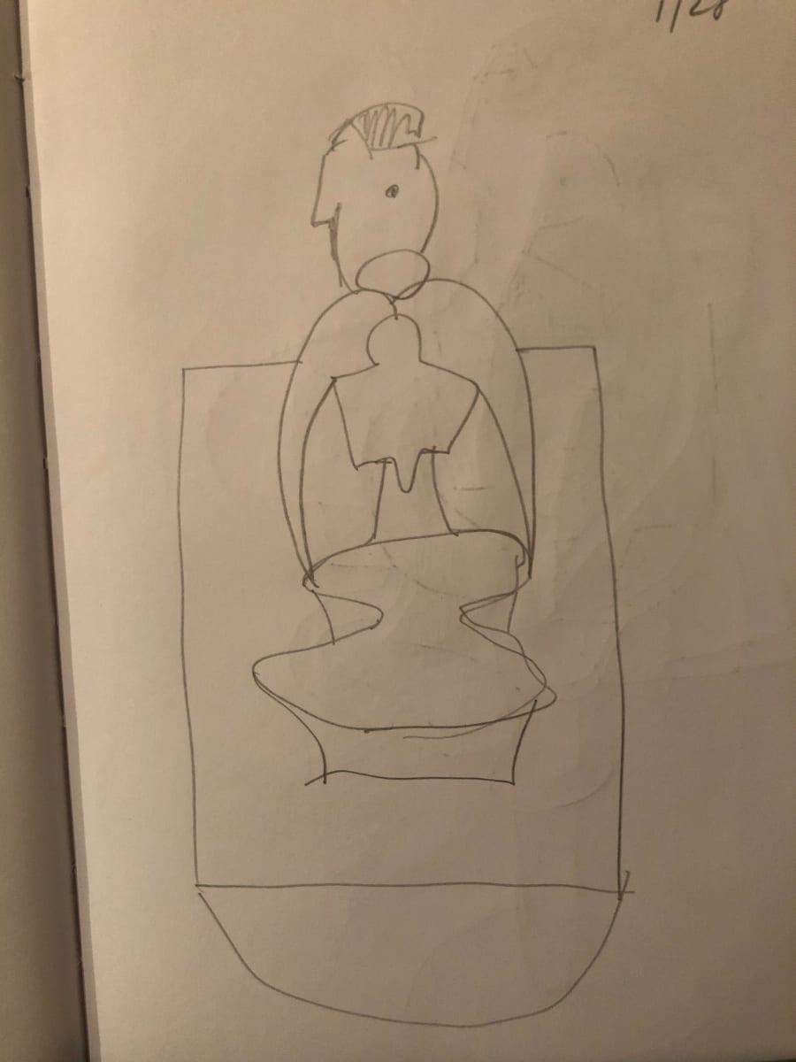 Untitled Pencil Sketch by Craig Moran 