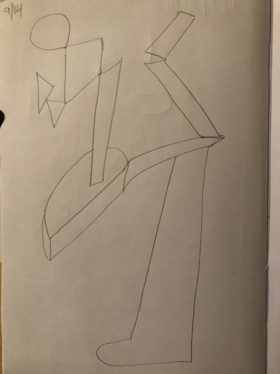 Untitled Pencil Sketch by Craig Moran 