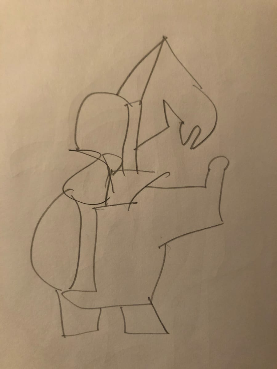 Untitled Pencil Sketch by Craig Moran 