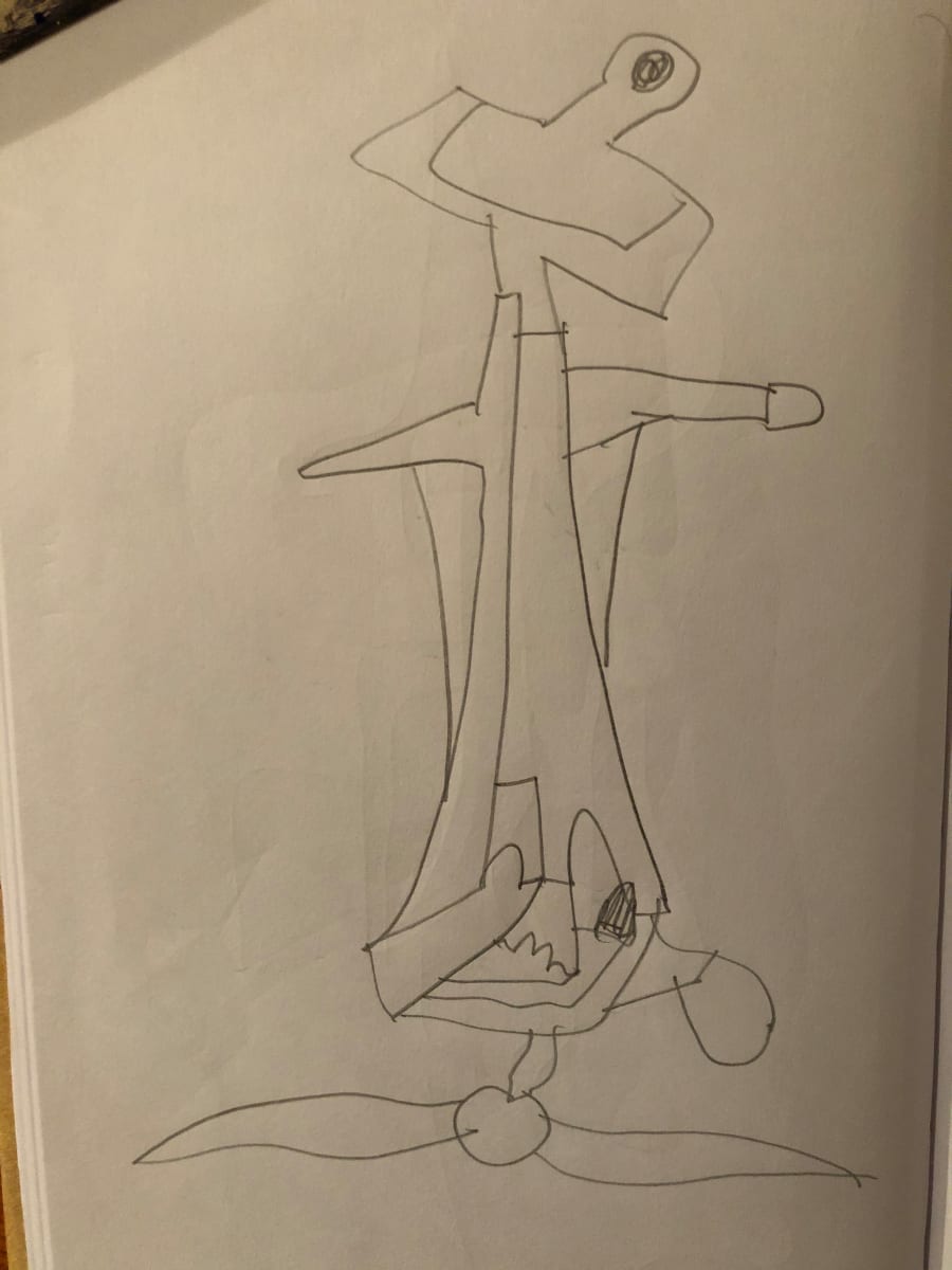 Untitled Pencil Sketch by Craig Moran 