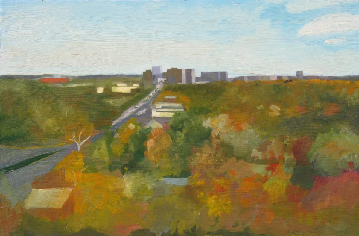 Falls Church in Fall by Craig Moran 