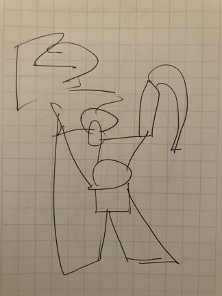 Untitled Pen Sketch by Craig Moran 