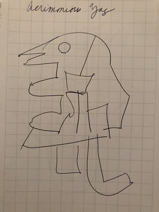 Untitled Pen Sketch by Craig Moran 