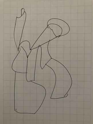 Untitled Pen Sketch by Craig Moran 
