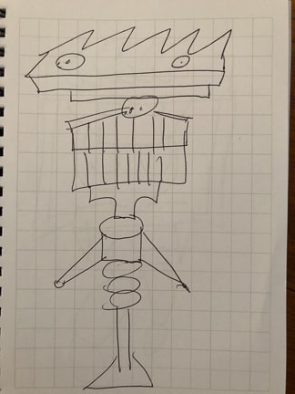 Untitled Pen Sketch by Craig Moran 