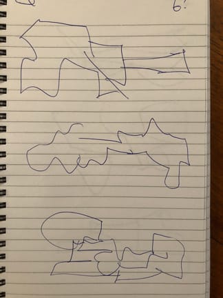 Untitled Pen Sketch by Craig Moran 