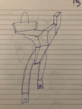 Untitled Pen Sketch by Craig Moran 