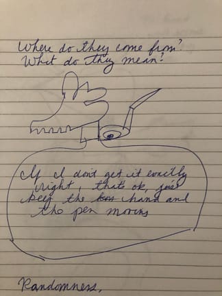 Untitled Pen Sketch by Craig Moran 