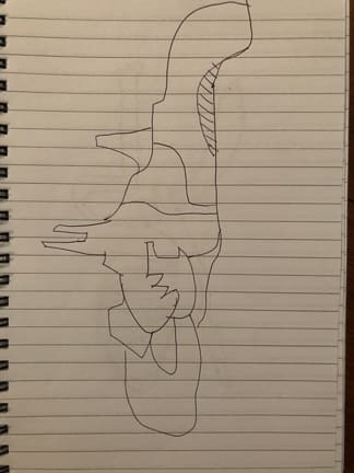 Untitled Pen Sketch by Craig Moran 