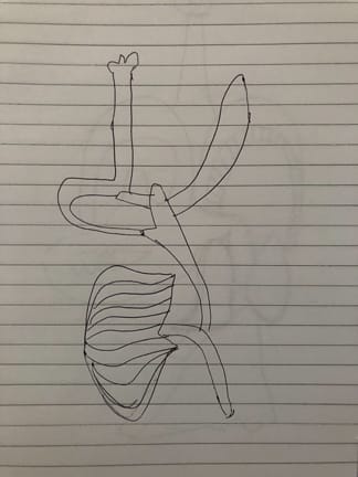 Untitled Pen Sketch by Craig Moran 
