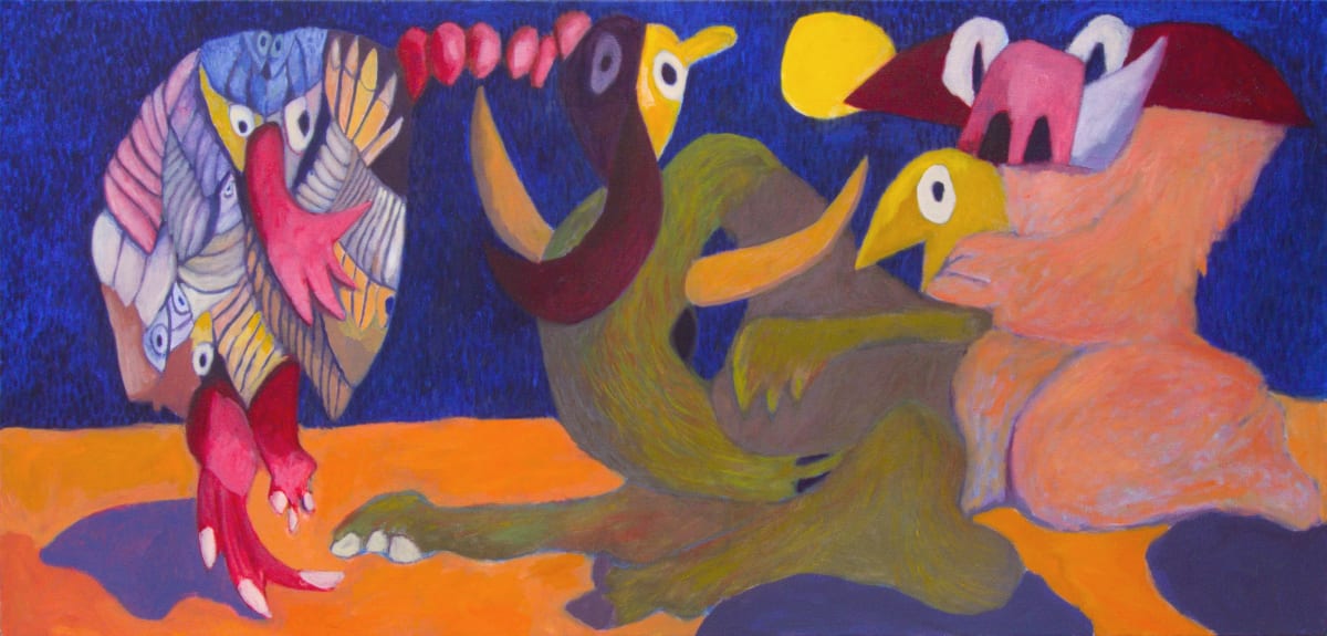 Night Gathering by Craig Moran 