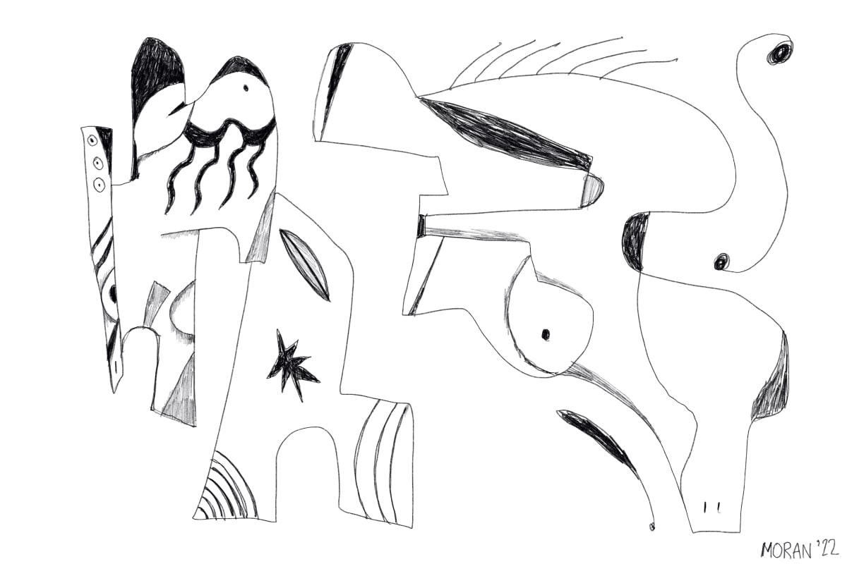 The Conversation Between Two Freaks by Craig Moran 