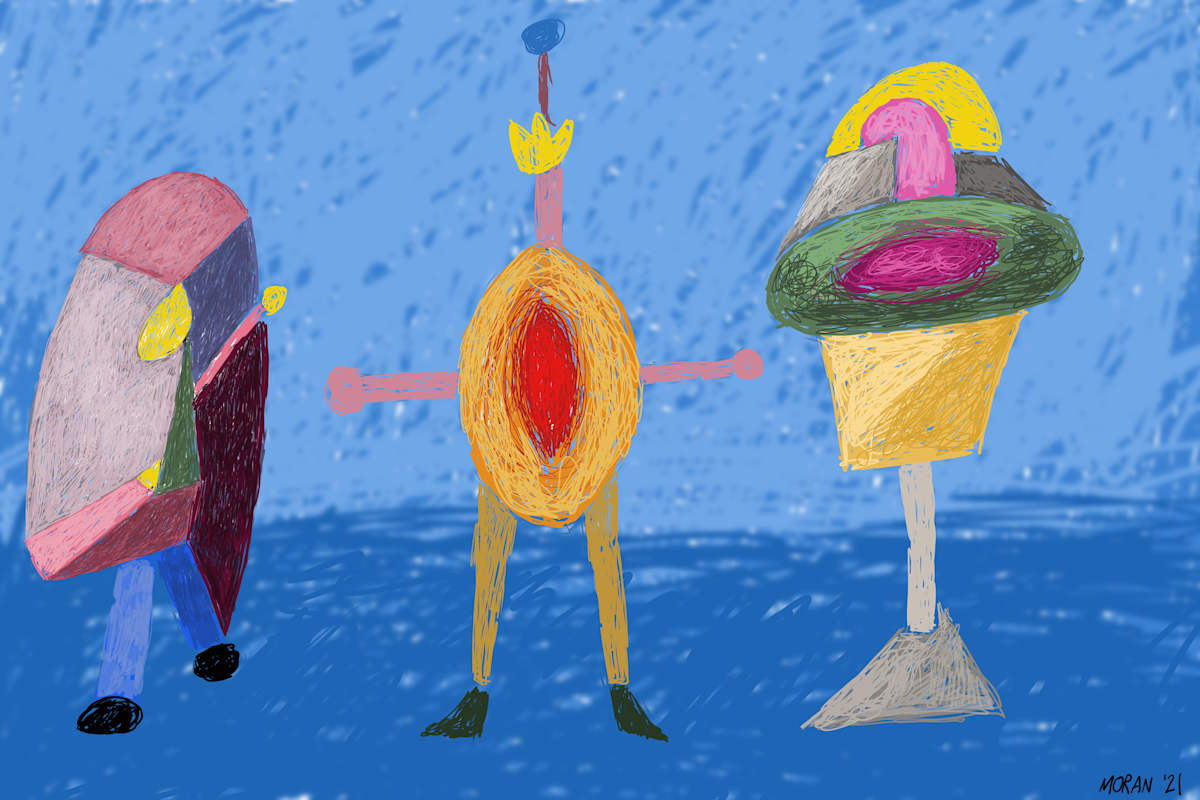 The Visitors by Craig Moran, Image 1.