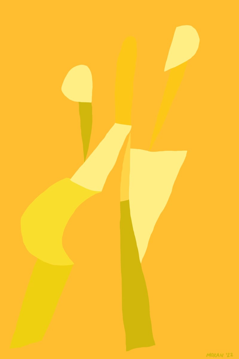 Yellow Painting by Craig Moran 