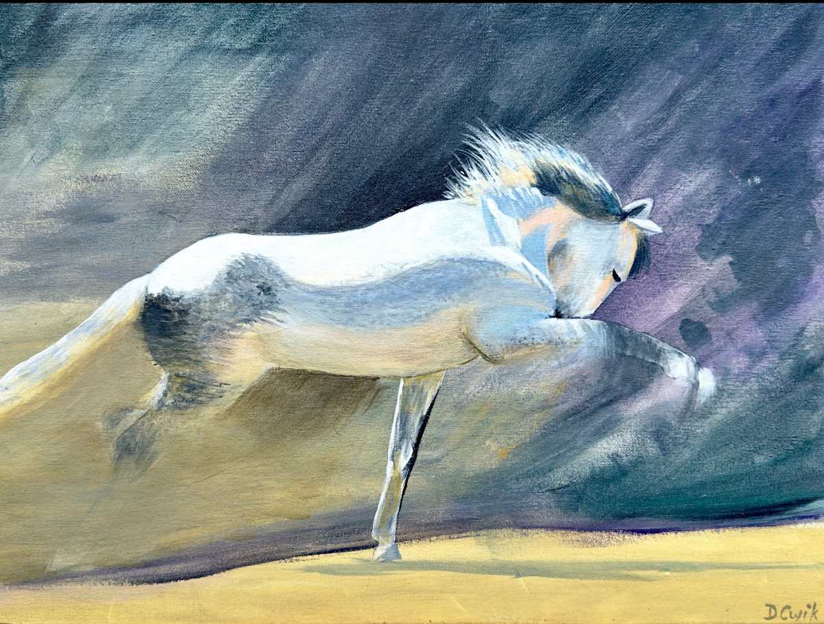 Art By Dohnia Cwik Ghost Horse by Will Hernandez, Image 1.