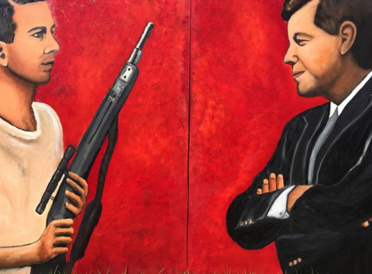 Oswald Vs Jfk by Will Hernandez, Image 1.