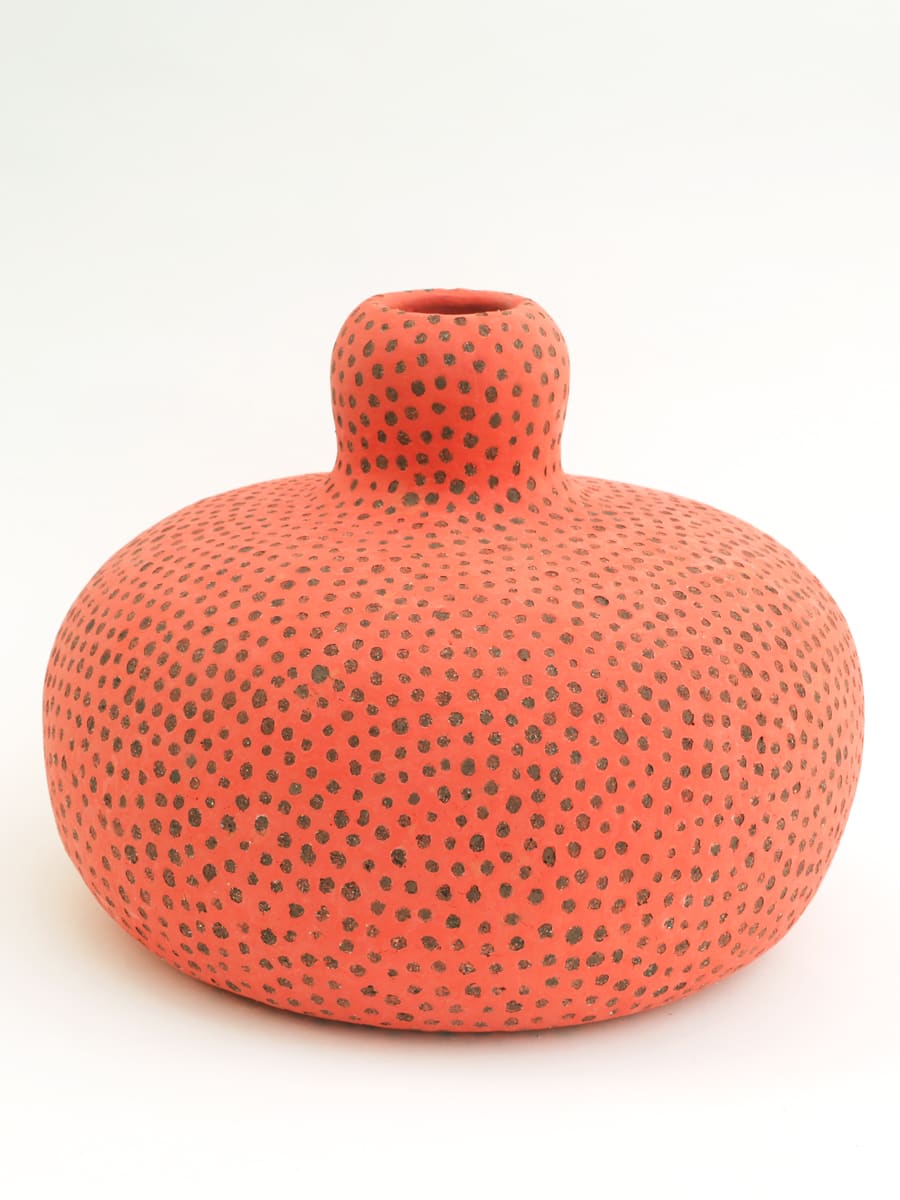 Red Spotted Gourd by Pilar Wiley 