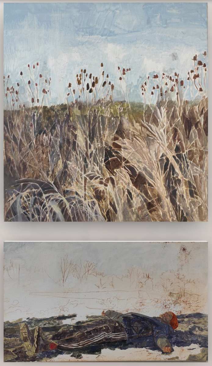 Auf der Suche nach der Verlorenen Zeit I & II (Diptychon) by Mollie Campbell, Image 3.