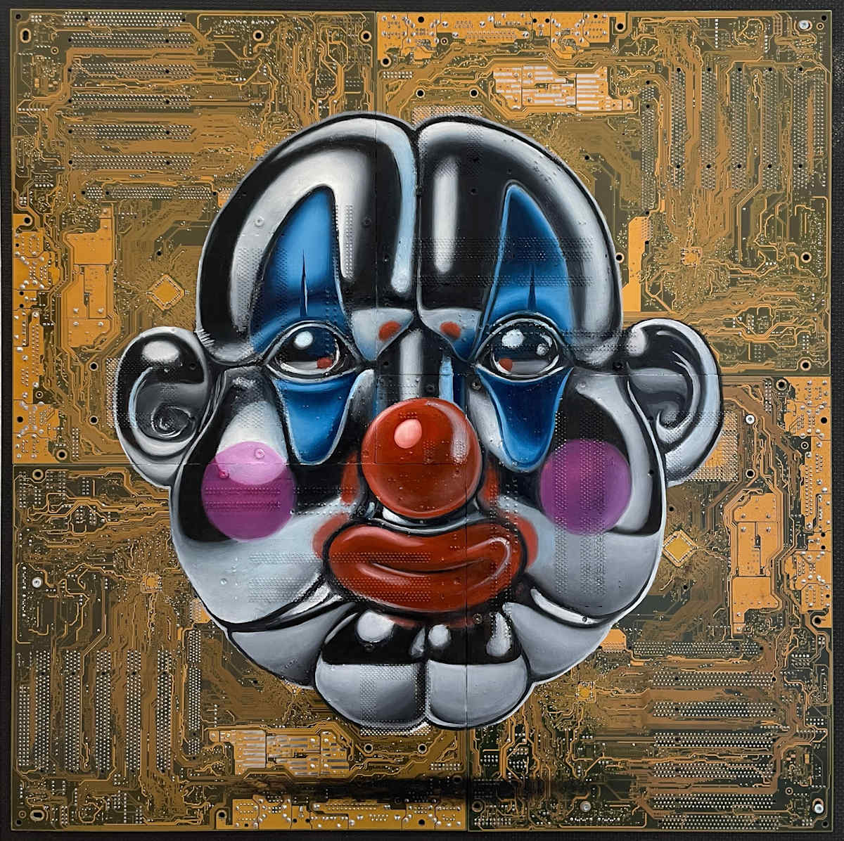 Inflatable Clown by Philipp Alexander Schäfer, Image 1.