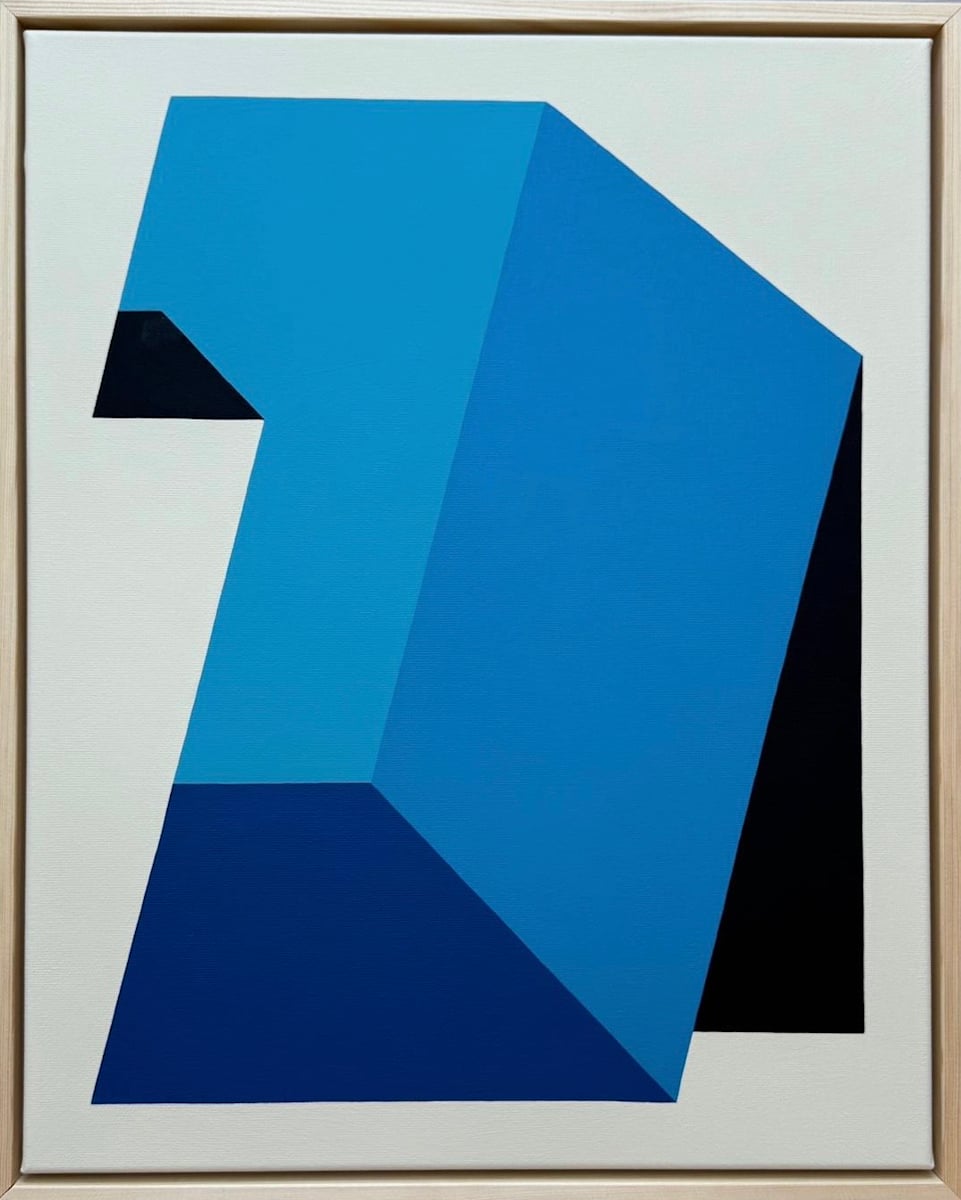 Section in Blue by René Tromborg, Image 1.