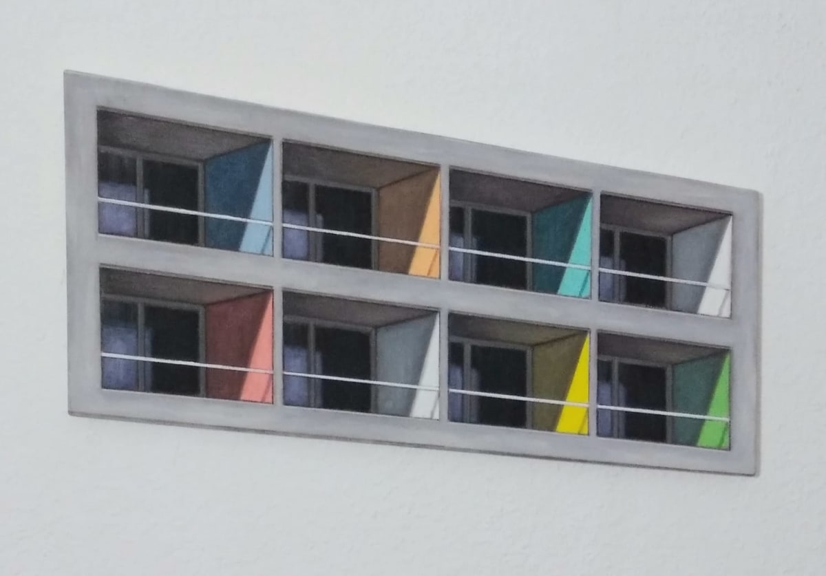 Colored Balcony II by Tobias Stutz 