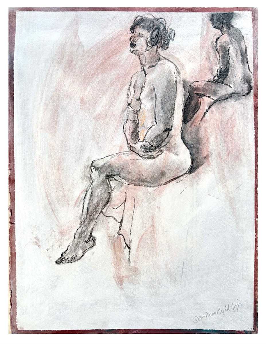 Seated Lady #24 by Ruth Aizuss Migdal, Image 14.