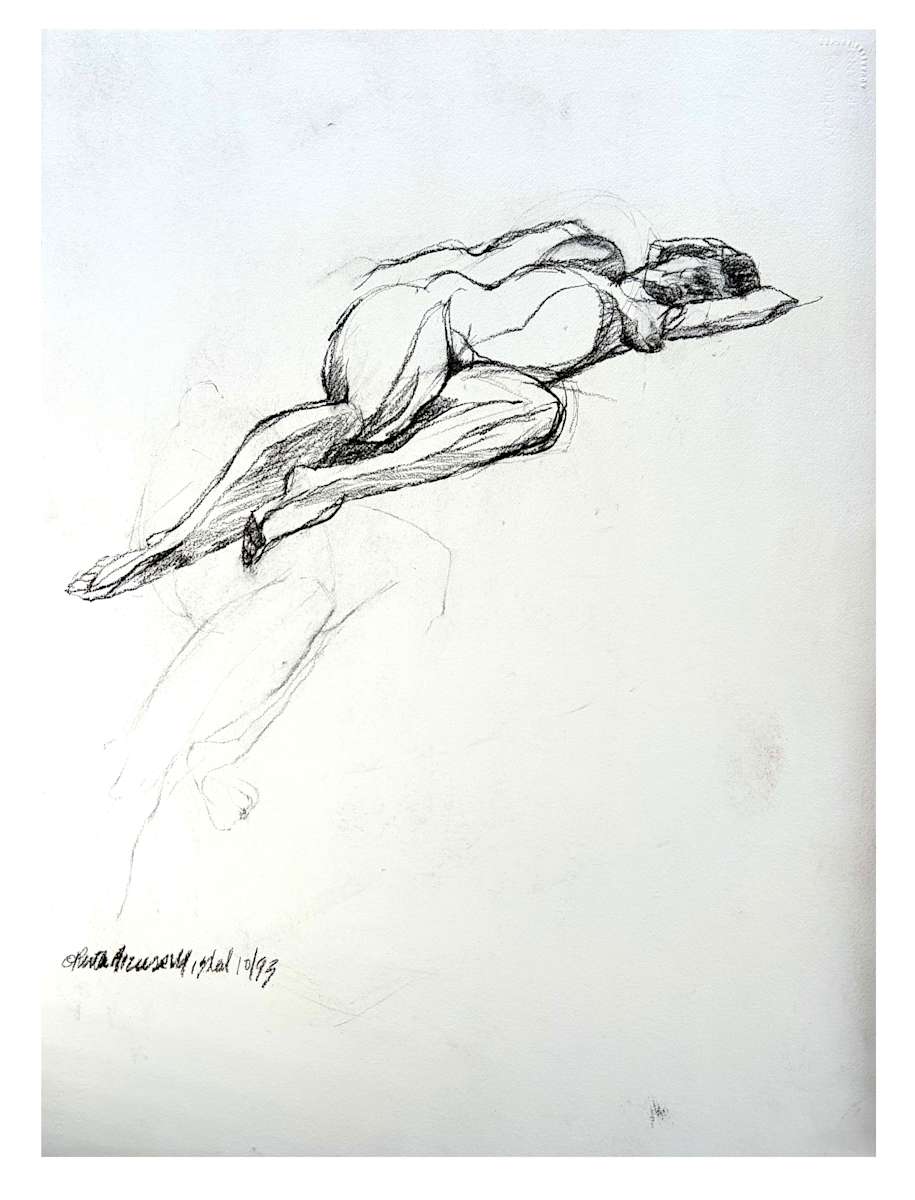 Laying Figure #30 by Ruth Aizuss Migdal, Image 15.