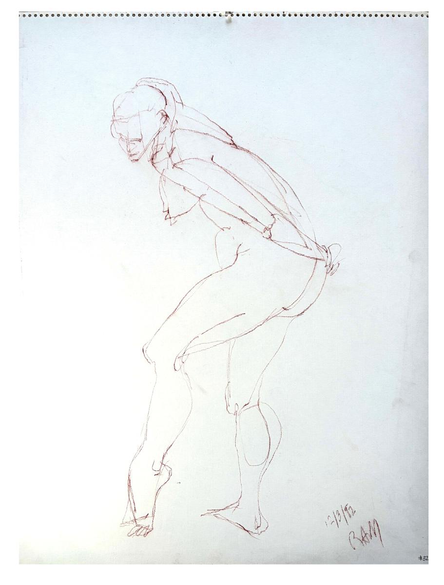 Standing Figure #32 by Ruth Aizuss Migdal, Image 17.