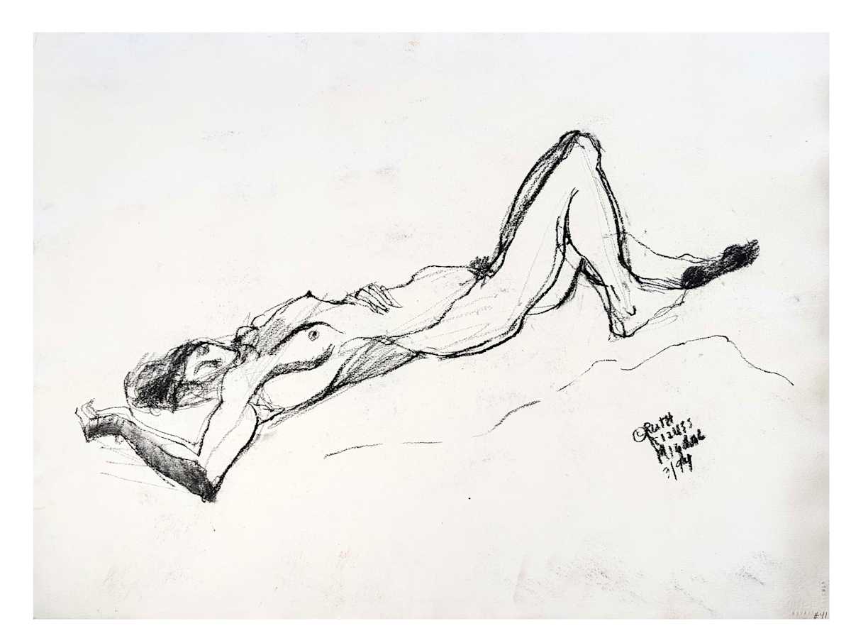 Sleeping Figure #41 by Ruth Aizuss Migdal, Image 8.