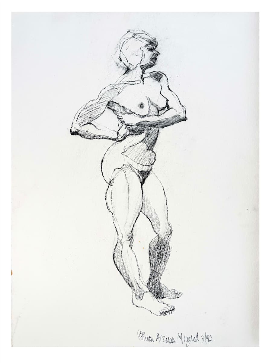 Standing Figure #42 by Ruth Aizuss Migdal, Image 9.