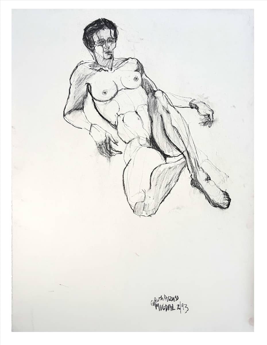 Lounging Figure #44 by Ruth Aizuss Migdal, Image 14.