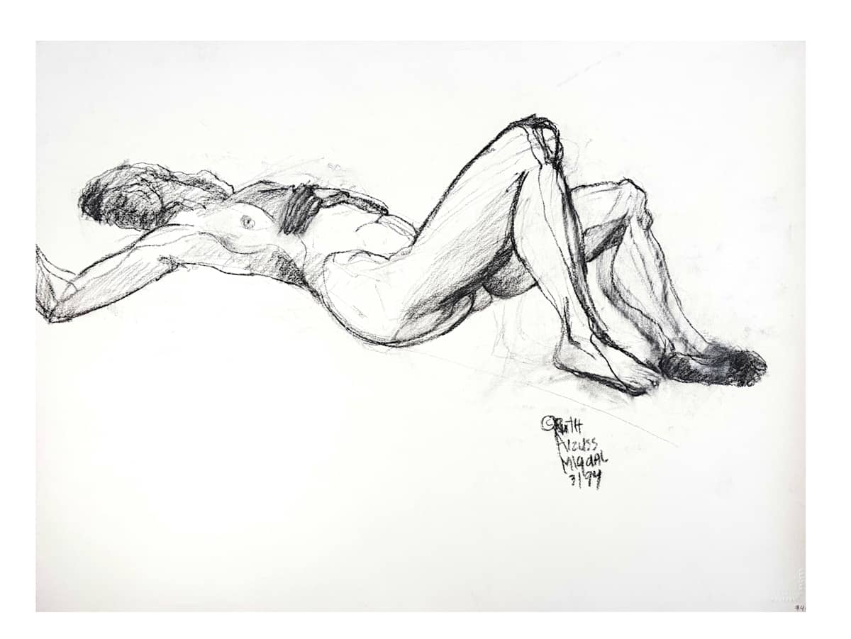 Lying Figure #46 by Ruth Aizuss Migdal, Image 16.