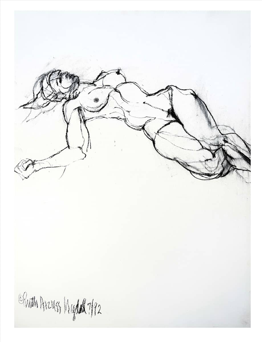 Lying Figure #55 by Ruth Aizuss Migdal, Image 13.
