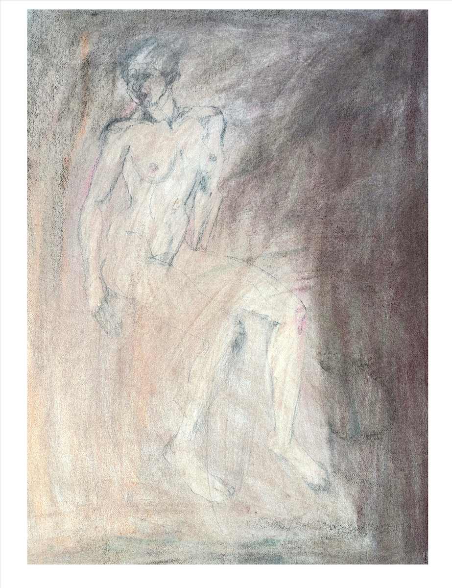 Double Sided Drawing #57 by Ruth Aizuss Migdal, Image 16.